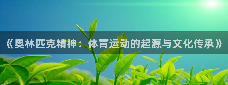 欧亿星灰泥：《奥林匹克精神：体育运动